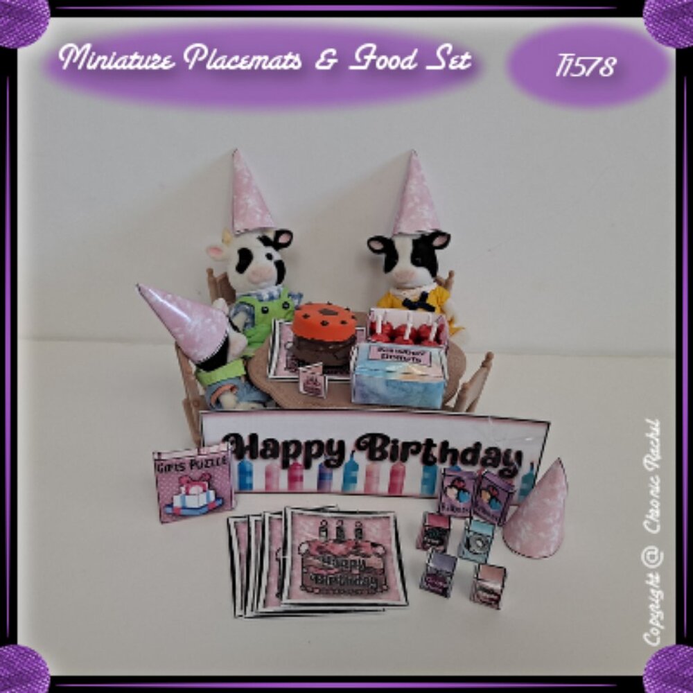 Large Birthday Set - Peach
